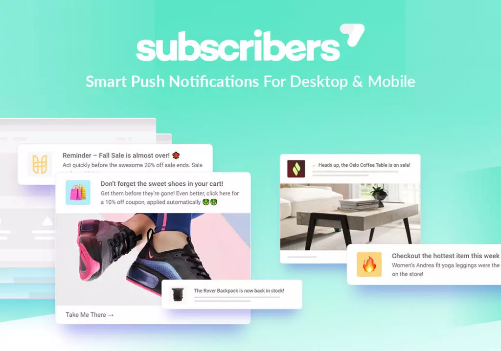 Subscribers Lifetime Deal Push Notifications