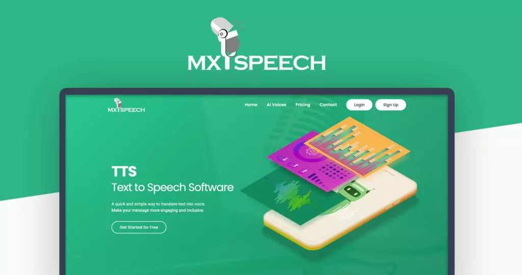 MXSPEECH แปลงข้อความ เป็นเสียงคำพูดเสียงเหมือนมนุษย์โดยใช้ AI Voices เริ่มต้นฟรี 2023
